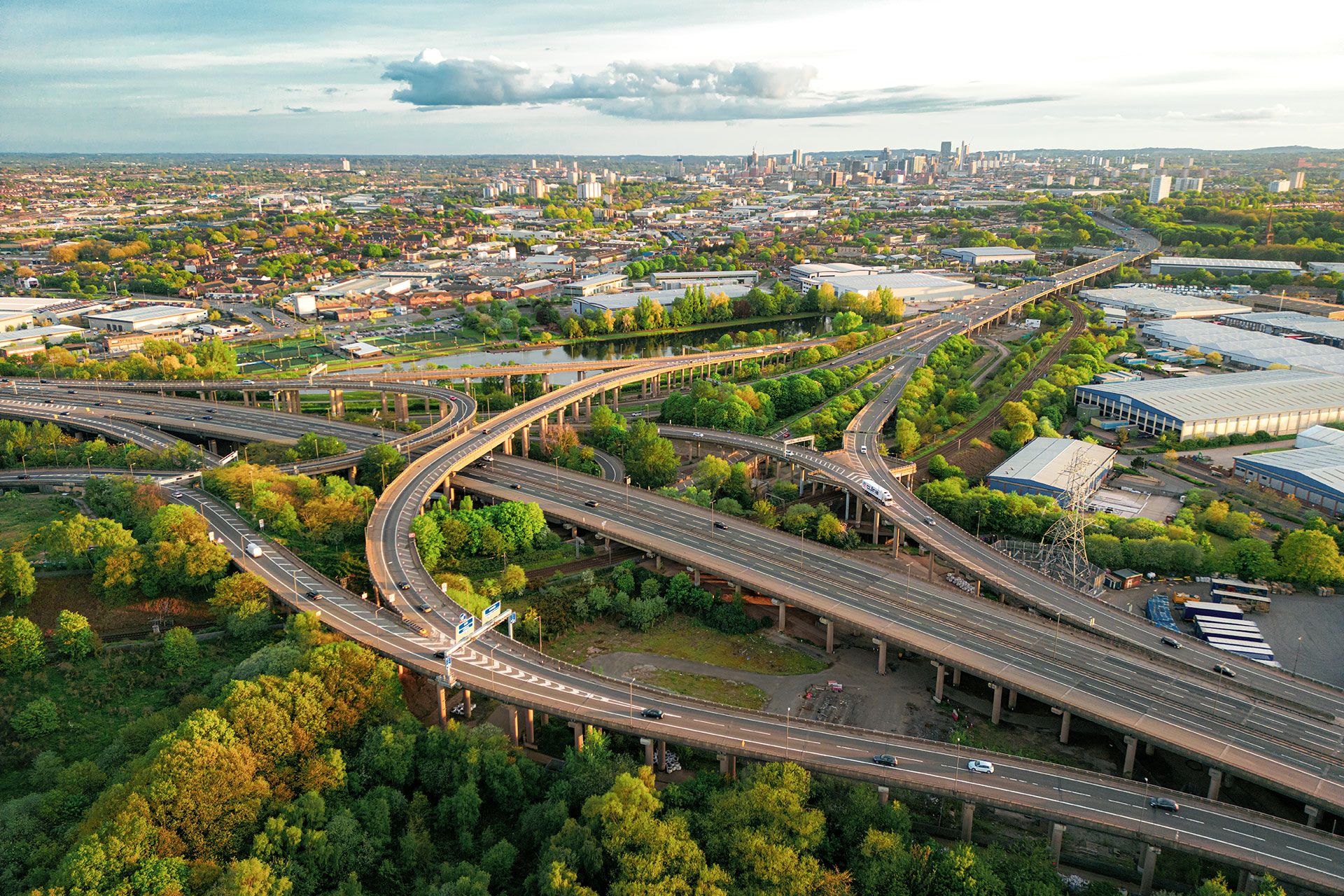 M6 Motorway, UK (Birmingham)