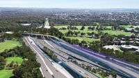 North East Link Tunnel Portal and Bulleen Road