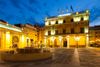 City Hall at night in Castello