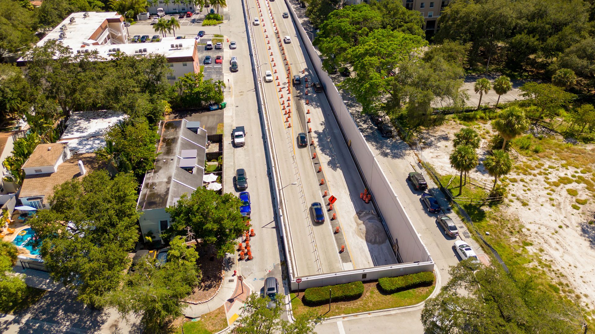E. Kinney Tunnel in Fort Lauderdale, FL-US