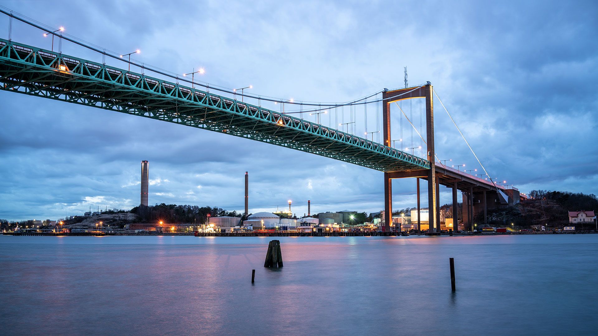© Kapsch TrafficCom Alvsborg Bridge, Gothenburg (SE)