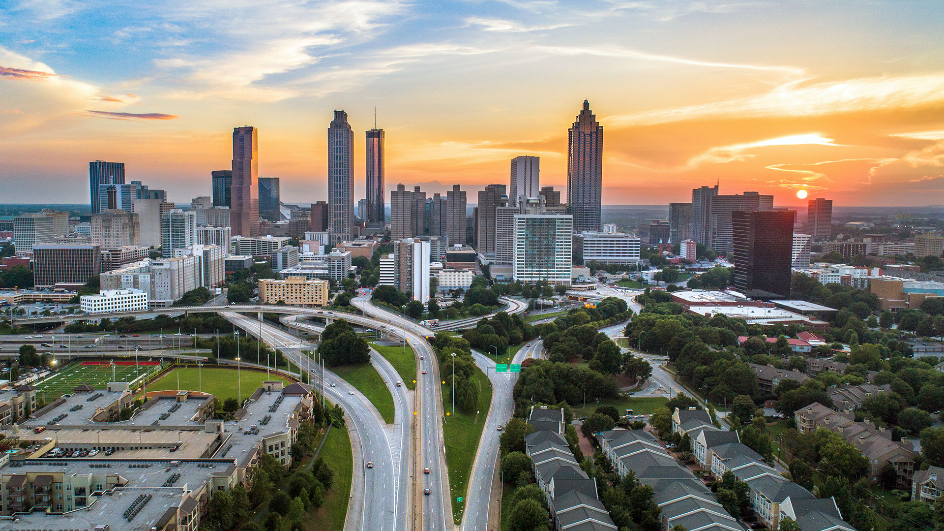 Atlanta Skyline, GA-USA