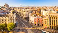 Calle de Alcala in Madrid, ES