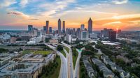 Skyline of Atlanta, GA, USA (KTC3022)