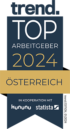 TOP ARBEITGEBER 2024 ÖSTERREICH IN KOOPERATION MIT kununu statista