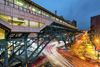 Station in Harlem, NYC