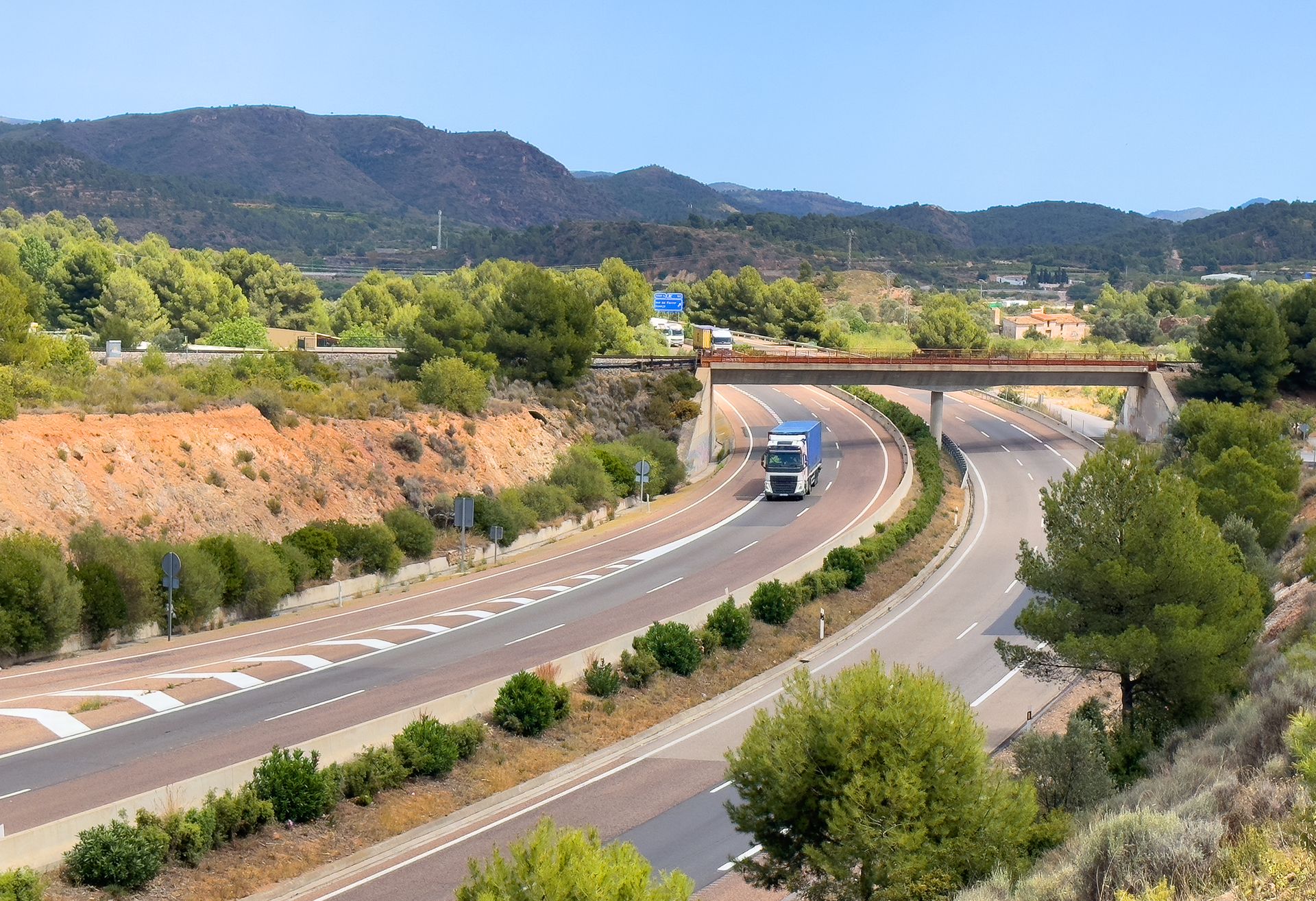 Spain Basque Highway GettyImages-1598936647