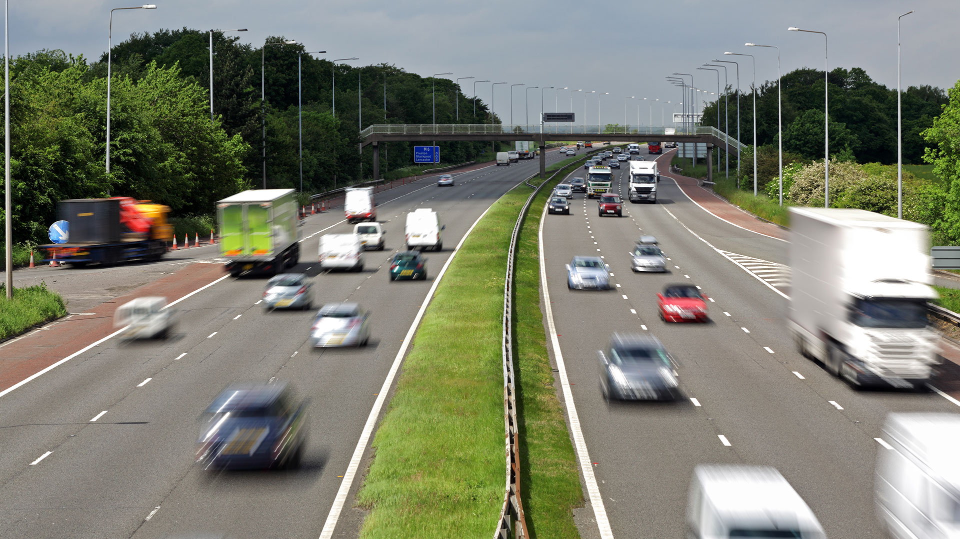 Motorway M6, UK