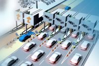 Tollticket Videoscreen Banner
