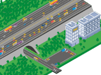 illustration highway-3961x2955